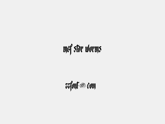 MCF Star Worms