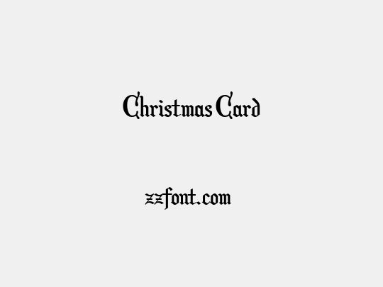 Christmas Card