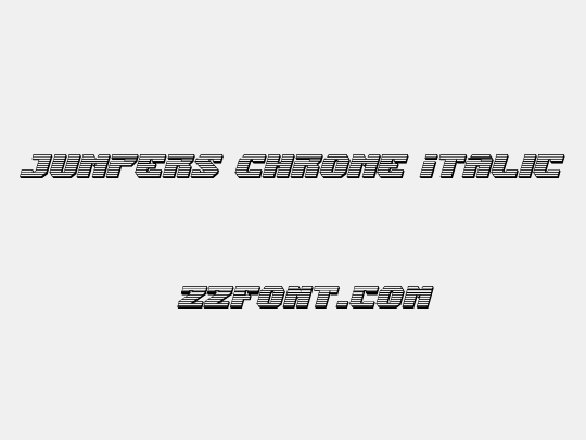 Jumpers Chrome Italic