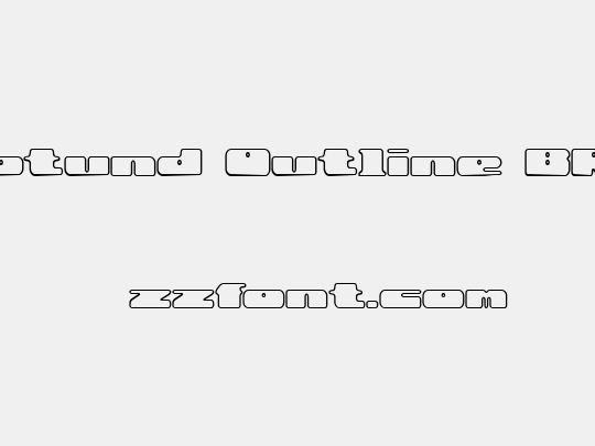 Rotund Outline BRK