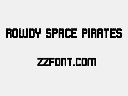 Rowdy Space Pirates
