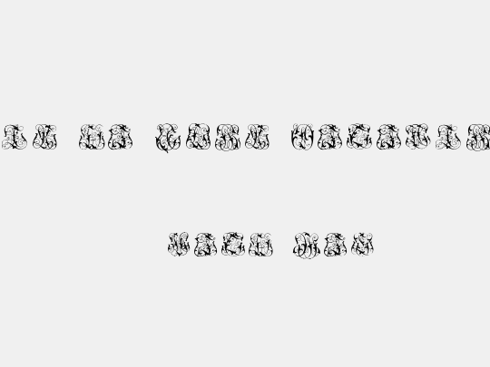 Hard to Read Monograms