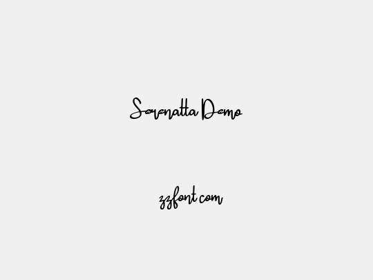 Serenatta-Demo