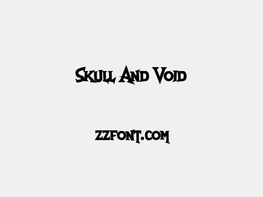 Skull And Void