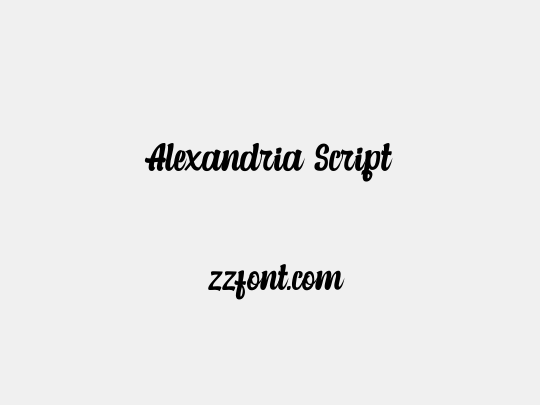 Alexandria Script