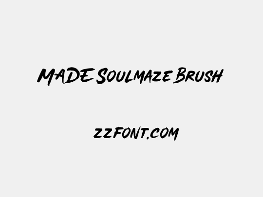 MADE Soulmaze Brush
