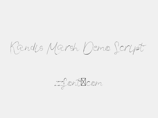 Kandis Marsh Demo Script