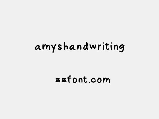 amyshandwriting