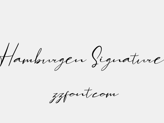 Hamburgen Signature
