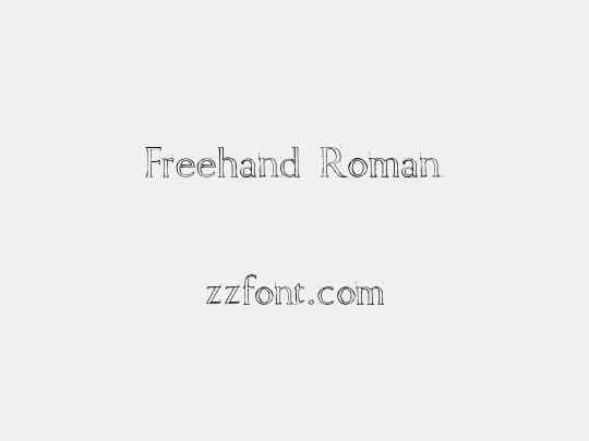 Freehand Roman