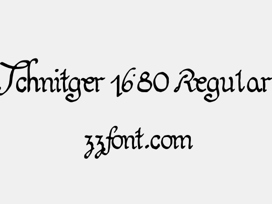 Schnitger 1680 Regular