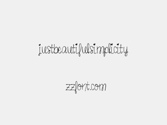 justbeautifulsimplicity