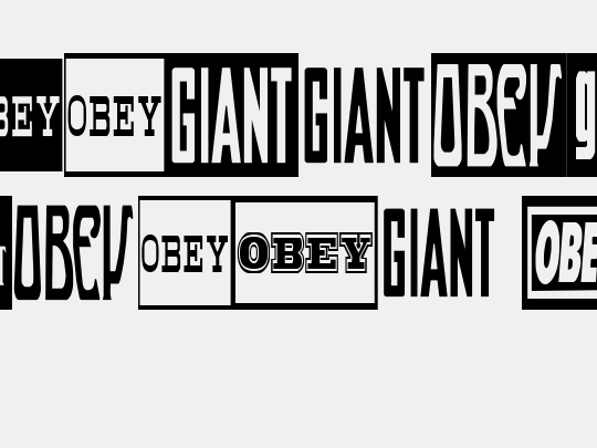 ObeyGiantPosterCondensed
