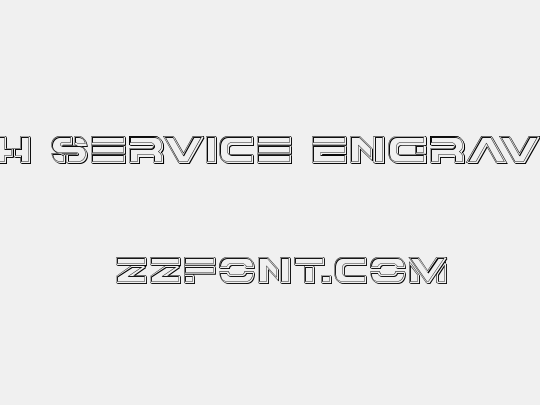 7th Service Engraved