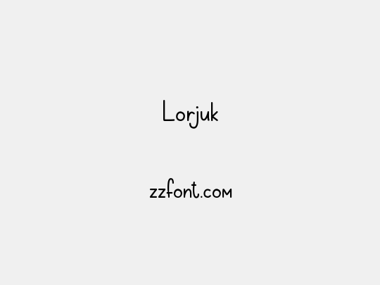 Lorjuk
