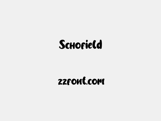 Schofield