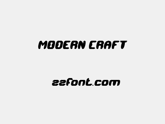 MODERN CRAFT