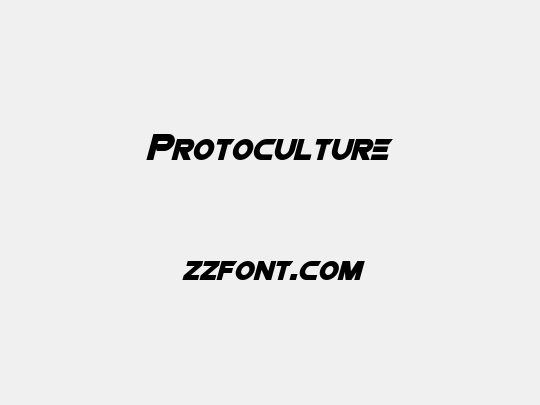 Protoculture