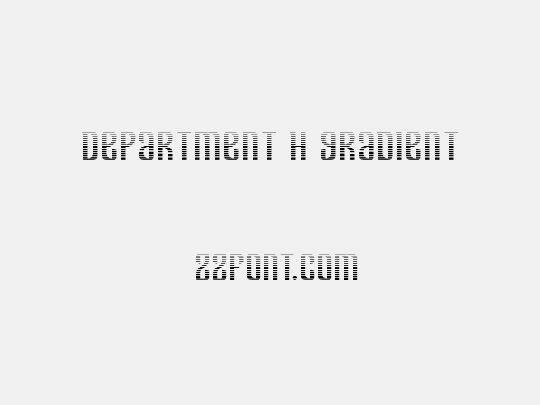 Department H Gradient