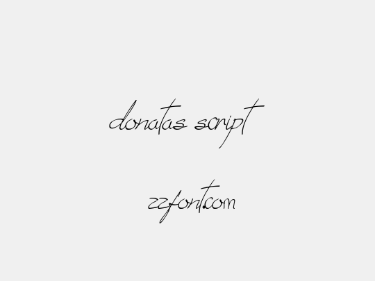 donatas script