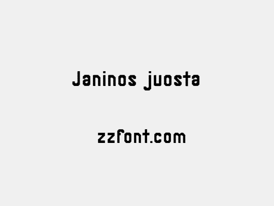 Janinos juosta