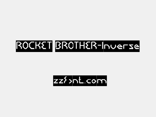 ROCKET BROTHER-Inverse