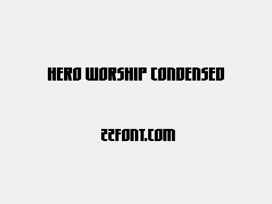 Hero Worship Condensed