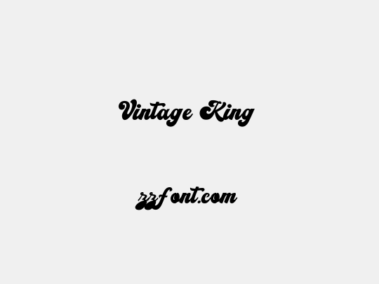 Vintage King