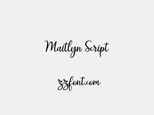 Maitlyn Script