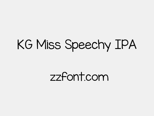 KG Miss Speechy IPA