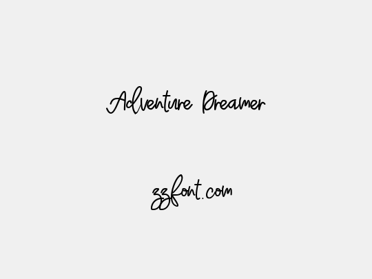 Adventure Dreamer