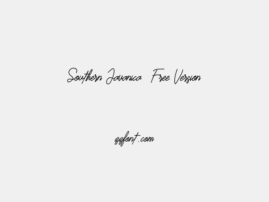 Southern Javanica  Free Version