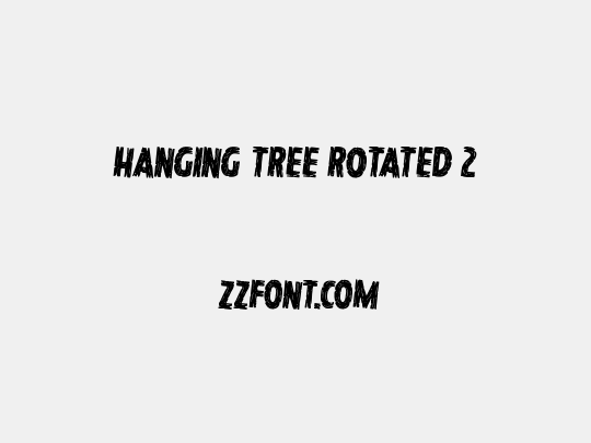Hanging Tree Rotated 2