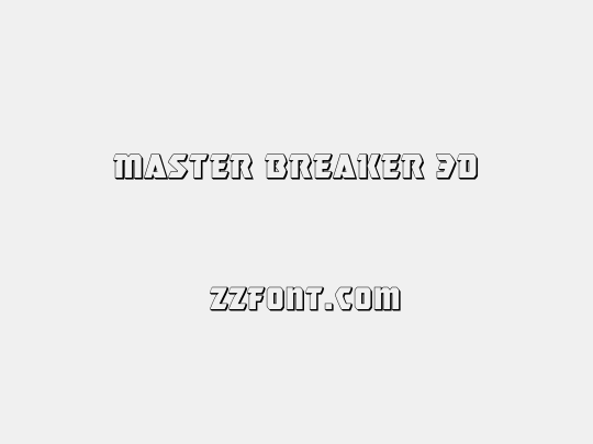 Master Breaker 3D