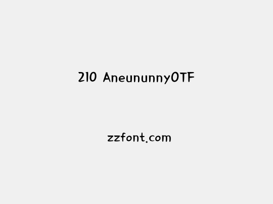 210 AneununnyOTF