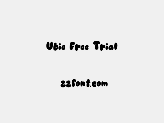 Ubie Free Trial