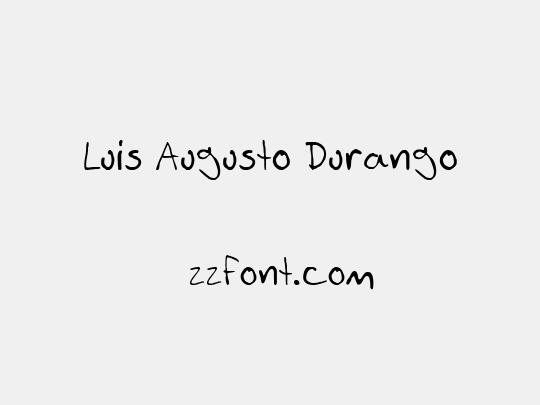 Luis Augusto Durango