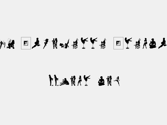Sexy Silouette Stencils