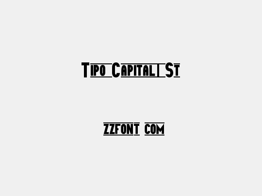 Tipo Capital1 St