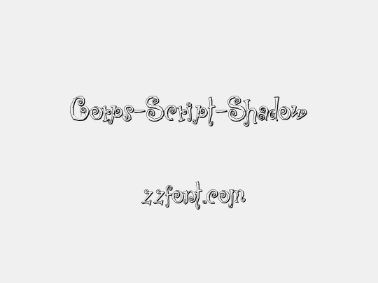 Corps-Script-Shadow