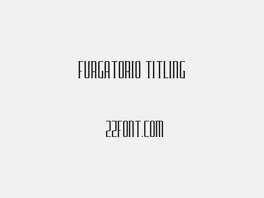 Furgatorio Titling