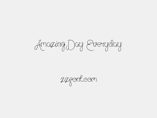 Amazing Day Everyday