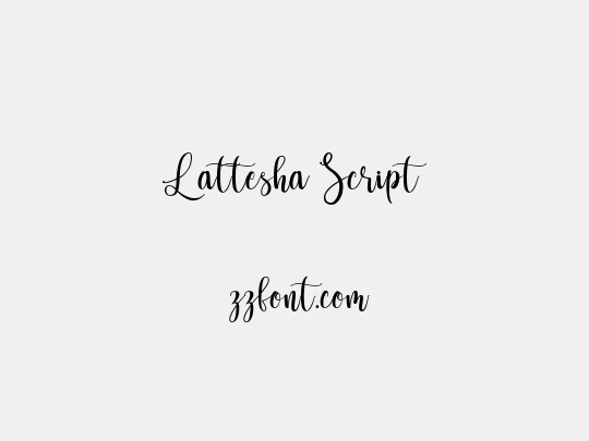 Lattesha Script