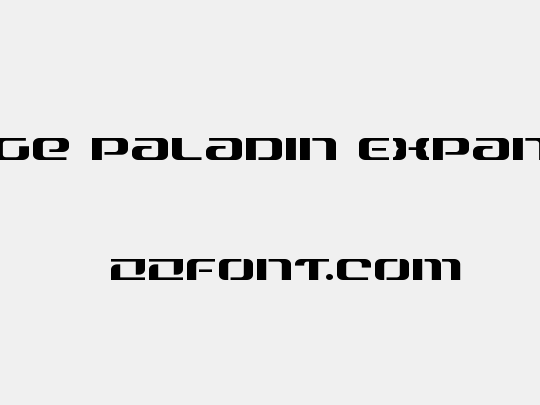 Range Paladin Expanded