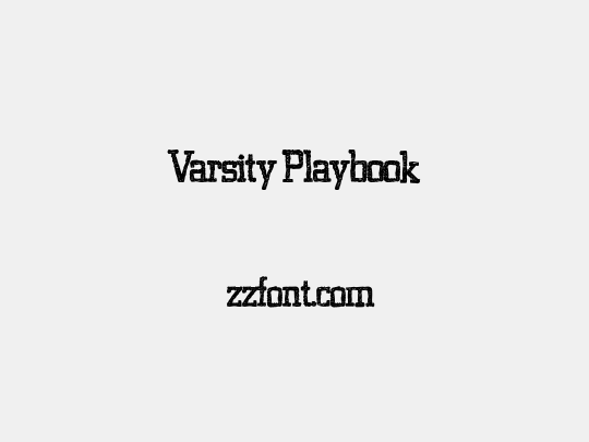 Varsity Playbook