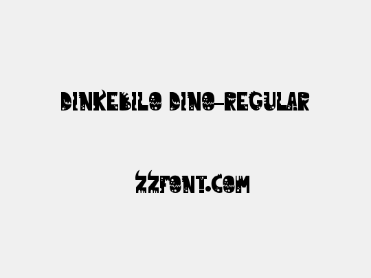 Dinkebilo Dino-Regular