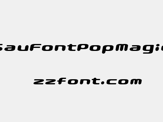 GauFontPopMagic