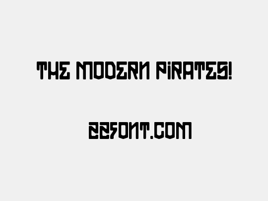 THE MODERN PIRATES!