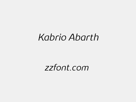Kabrio Abarth