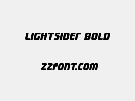 Lightsider Bold